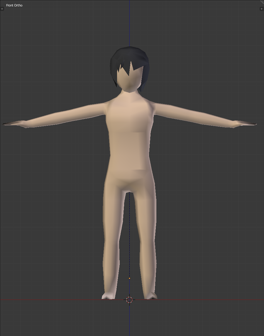  Model in blender - everything seems ok 